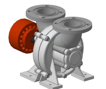 3D модель Насос СВН 80
