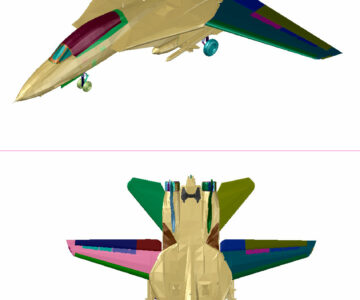 3D модель 3D Модель истребителя Grumman F-14 Tomcat