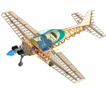 3D модель 3D Модель Самолет Falco F8
