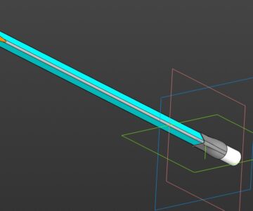3D модель Карандаш в КОМПАС-3D