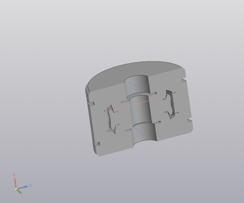 3D модель Пресс форма манжеты Ду75