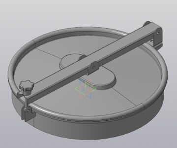 3D модель Люк D 500