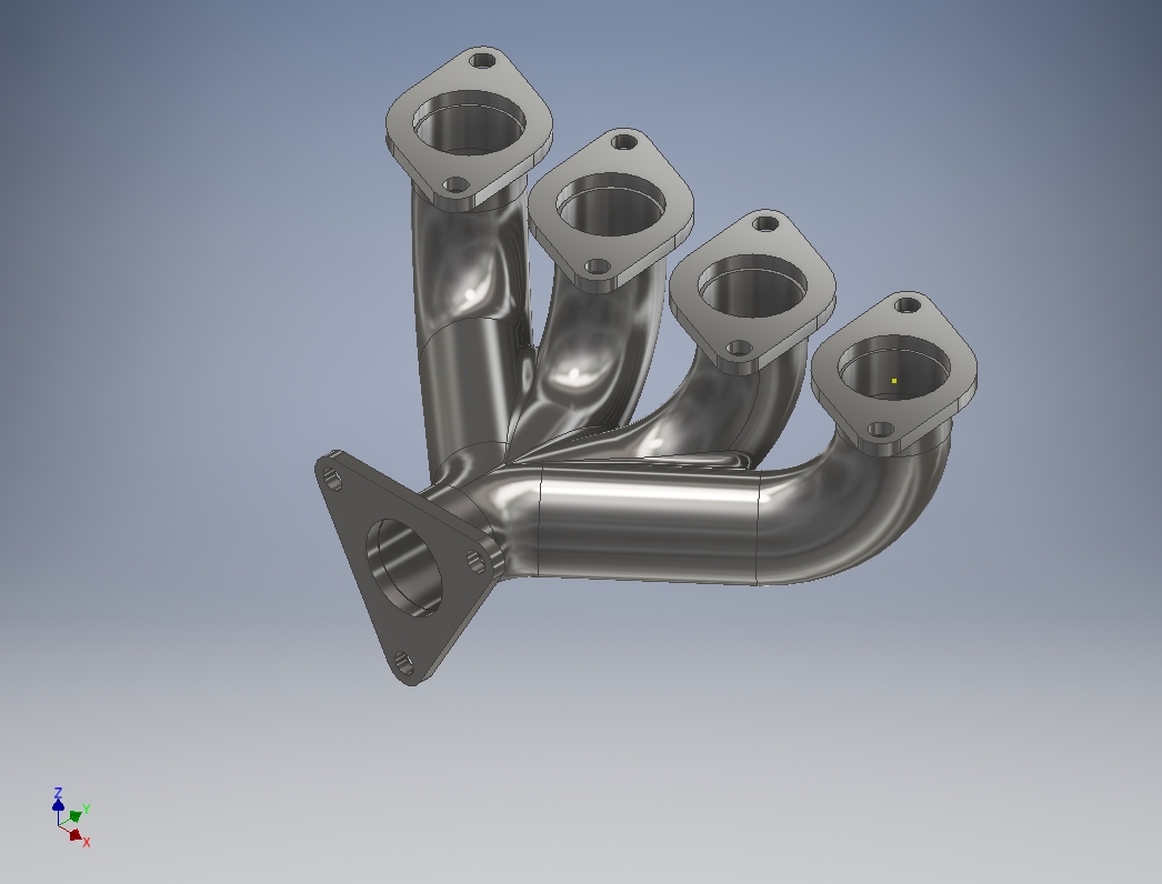 3D модель Воздушный впускной коллектор bk2q-9424-CD