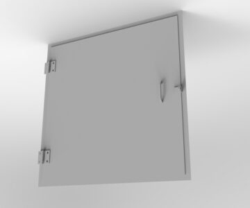 3D модель Крышка дачного люка