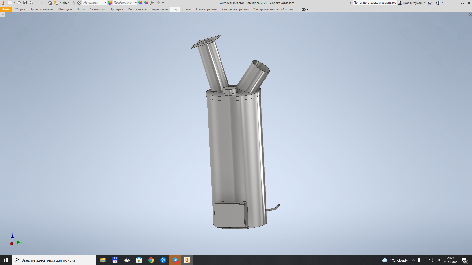 3D модель Печь на масле