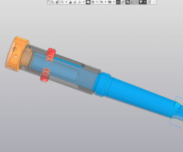 3D модель Резьбонарезная вставка в заднюю бабку
