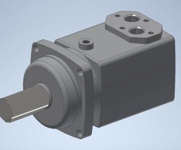 3D модель Гидромотор MT 250 C