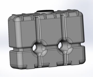 3D модель Бак накопительный R2000