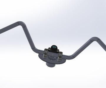 3D модель Универсальный руль мотоцикла