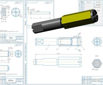 3D модель Разработка технологического процесса сборки и испытания изделия «Винтовая распорка»