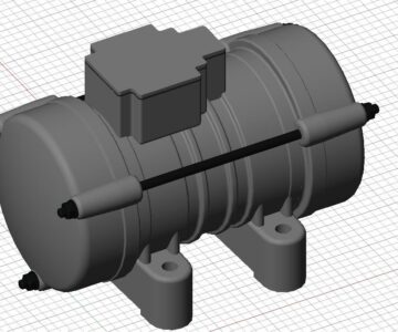 3D модель Вибратор ИВ-98Б
