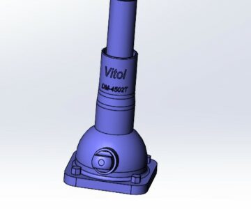3D модель Домкрат Vitol DM-4502Т