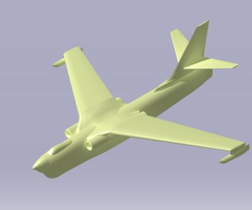3D модель Гидросамолет Бе-10