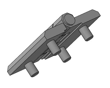 3D модель Петля 50х50-381