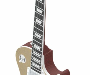 3D модель Электрогитара Gibson Les Paul 59