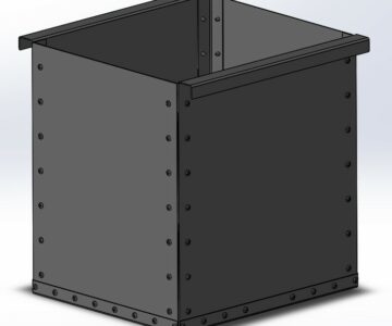 3D модель Контейнер 345х335х365