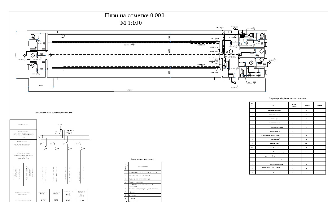 Чертеж Проект осветительной установки свинарника для поросят откормышей на 800 мест