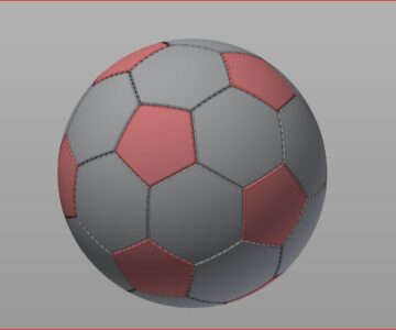 3D модель Мяч футбольный
