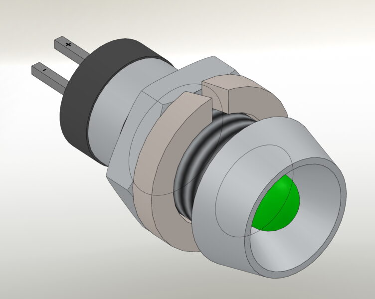 L603 Z Code Светодиод L-603 - Чертежи, 3D Модели, Проекты, Электронные компоненты