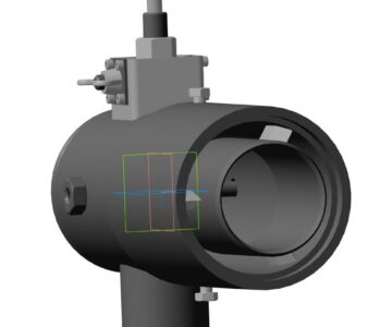 3D модель Горелка на отработке