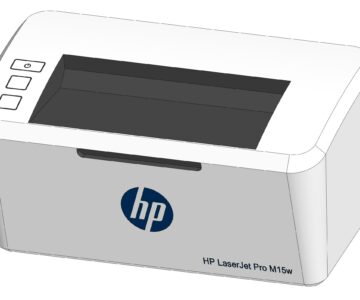 3D модель Принтер HP LaserJet Pro M15w