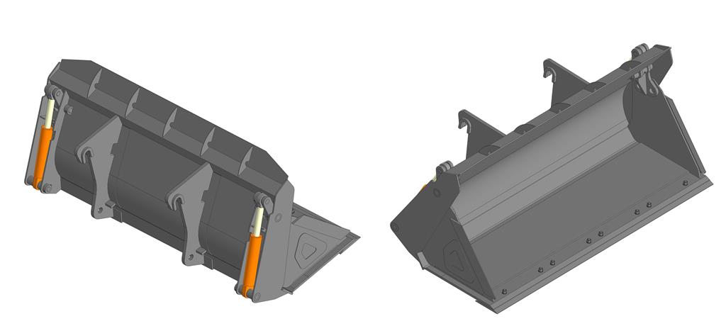 3D модель Челюстной ковш