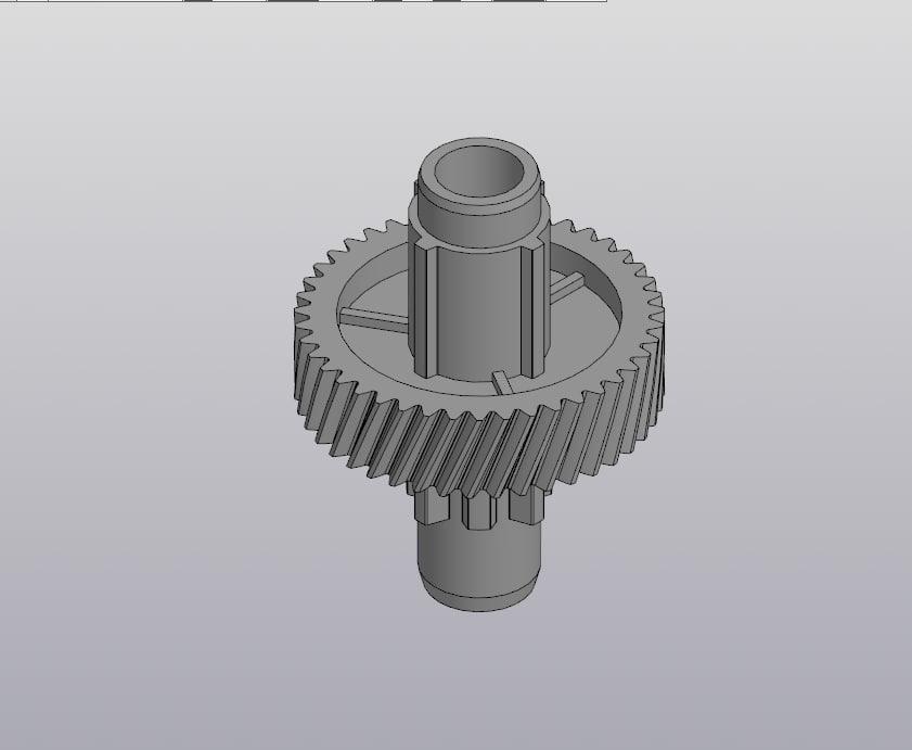3D модель Шестеренка для миксера BRAYER BR1302