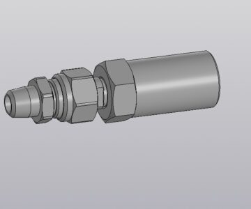 3D модель Оправка высокого давления