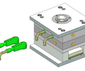 3D модель Пресс форма Наконечник