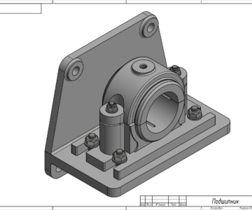 3D модель Подшипник МЧ00.15.00.00 в Inventor