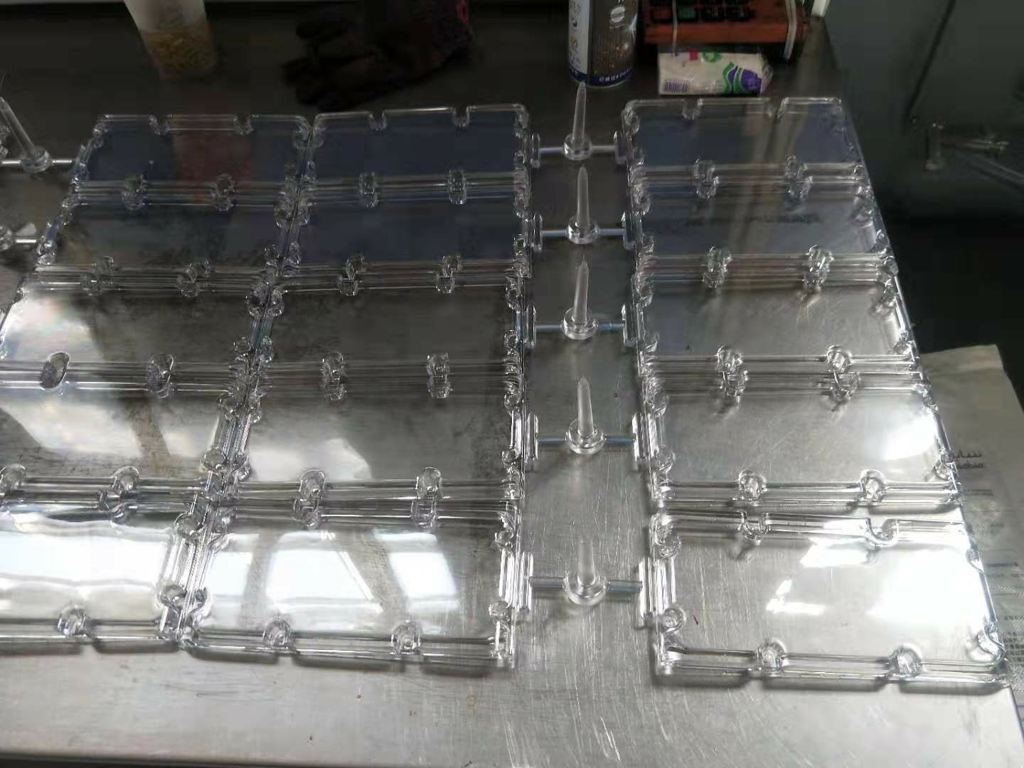 3D модель Пресс-форма для детали "Стекло уличного фонаря"