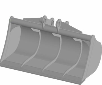 3D модель Ковш CAT 320 под УРО