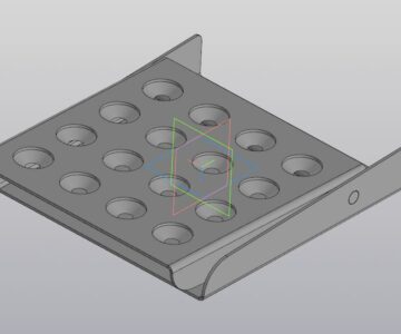 3D модель Подножка для бортовых платформ