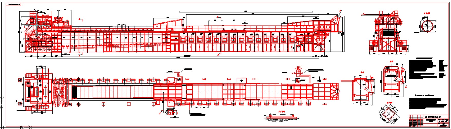 Чертеж Чертеж агломашины