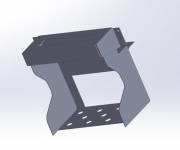 3D модель Подножка на DAF Trucks