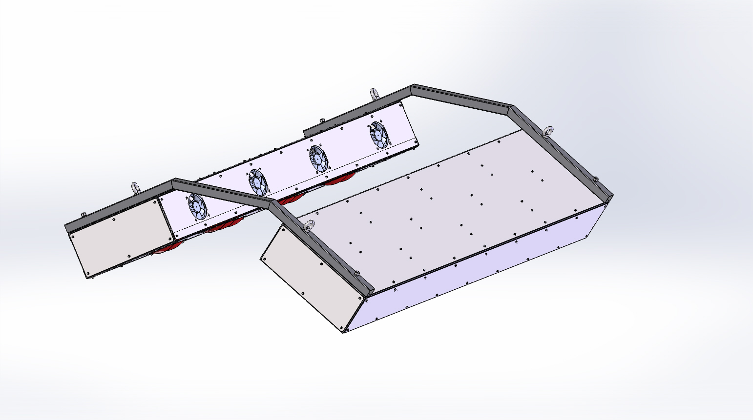 3D модель Солярий для лошадей прямоугольный