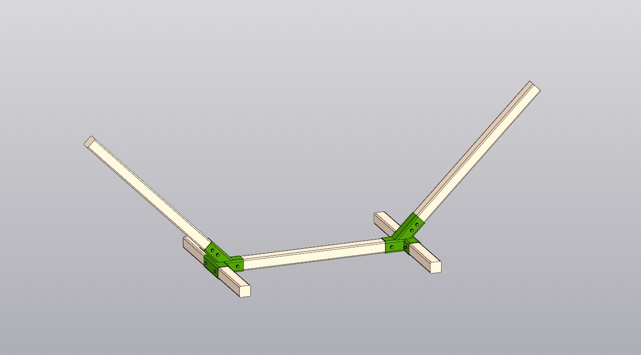 3D модель Каркас для гамака