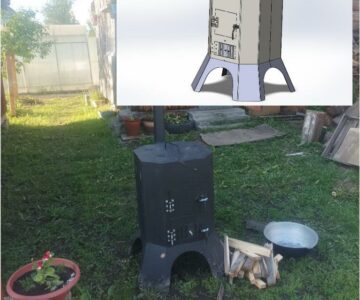 3D модель Печь под казан (отверстие 365)