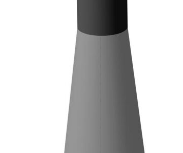 3D модель Циклон с обратным конусом серия 5.904-30