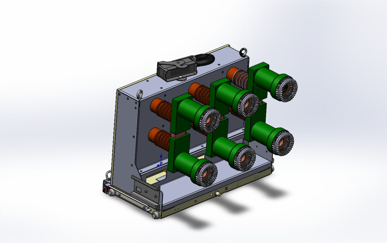 3D модель Выкатной элемент СР 2500А