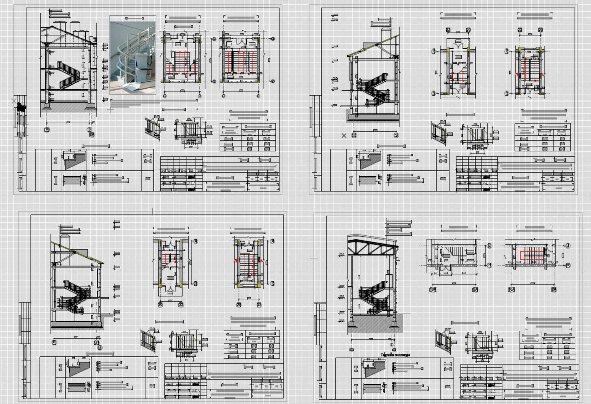 Чертеж Школа на 320 мест