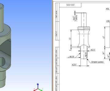 3D модель Сверло для сверления отверстия в резине.