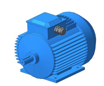 3D модель Электродвигатель АИР90L2