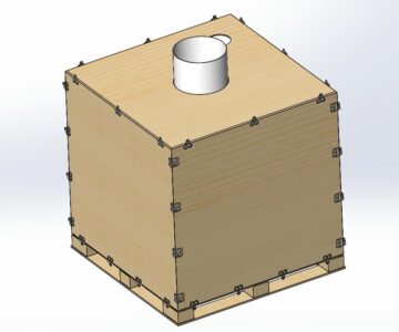 3D модель Ящик  для вакуумной упаковки
