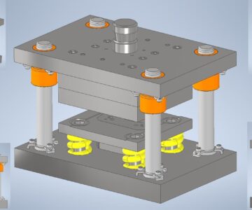 3D модель Штамп для высечки отверстия