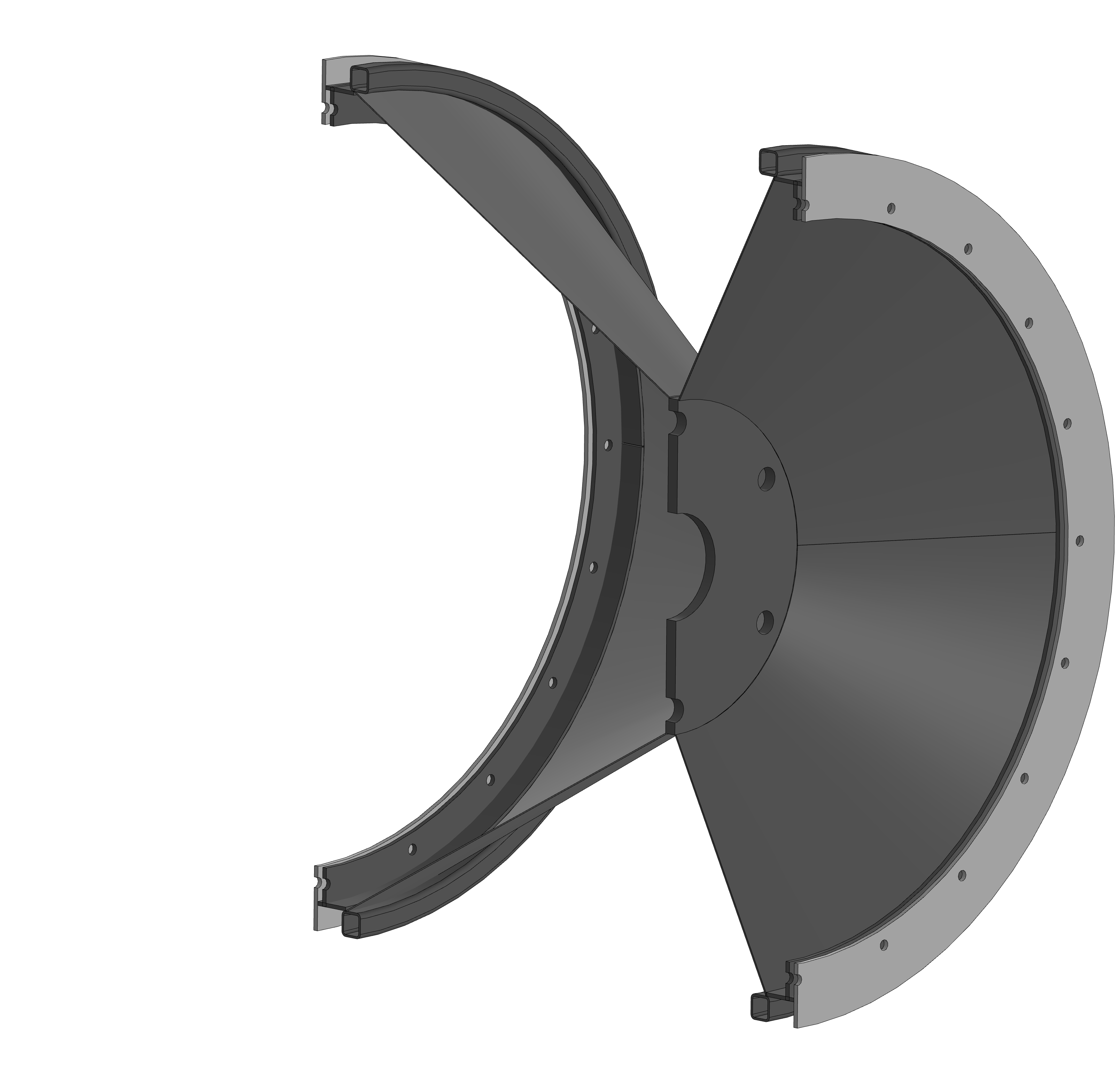 3D модель Диск для шины низкого давления. R-25, ET-125, PCD 6X222,3