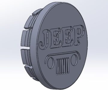 3D модель Колпочек диска Jeep Grand Cherokee
