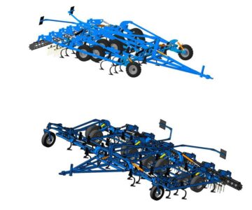 3D модель Культиваторы КПС-8  и КПС-6,5