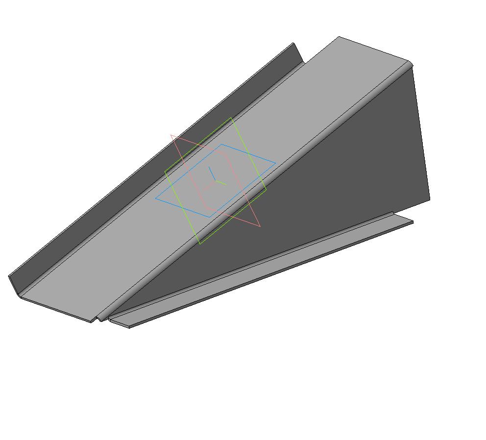 3D модель Кузовной элемент автомобиля ГАЗ-67 "Колпак тяги ручного тормоза"