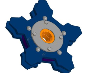 3D модель 3d модель угловой звёздочки ТСН-160.110